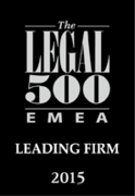 THE LEGAL 500, Leading Firm 2015